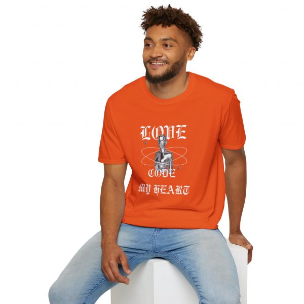 T-Shirt Cotone "Code My Heart " - immagine 16