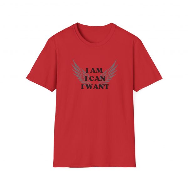 T-shirt Cotone "I am I can I want" - immagine 113