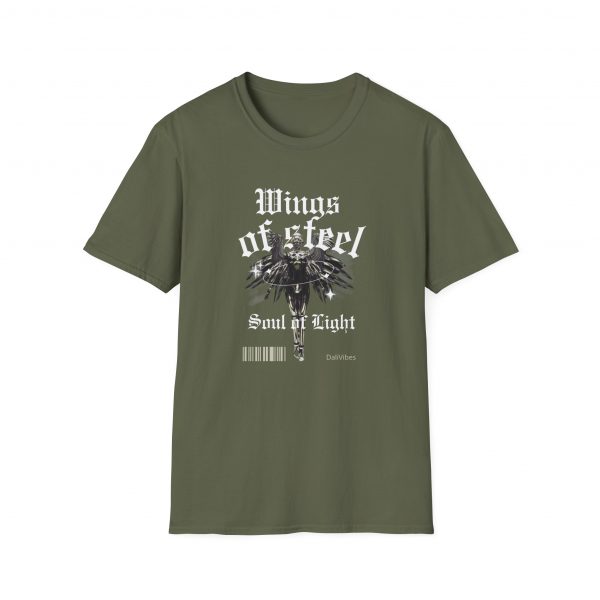 T-Shirt Cotone "Wings of Steel " - immagine 25