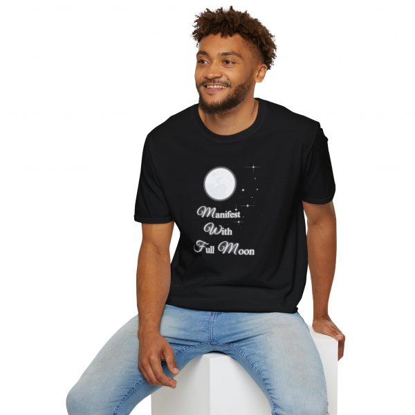 T-shirt Cotone "Manifest with full moon" - immagine 8