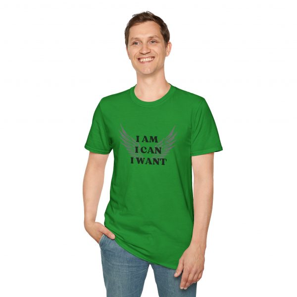 T-shirt Cotone "I am I can I want" - immagine 62