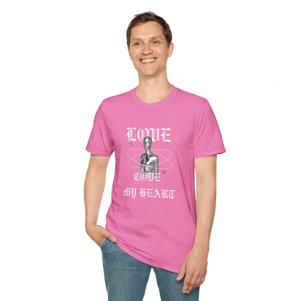 T-Shirt Cotone "Code My Heart " - immagine 86