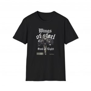 T-Shirt Cotone "Wings of Steel "