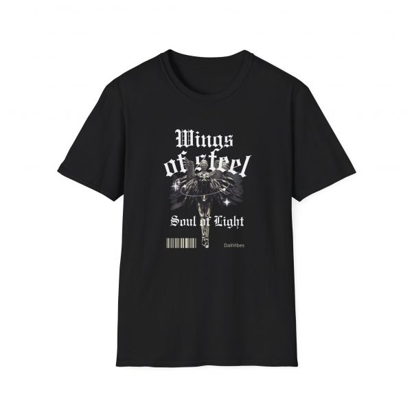 T-Shirt Cotone "Wings of Steel "