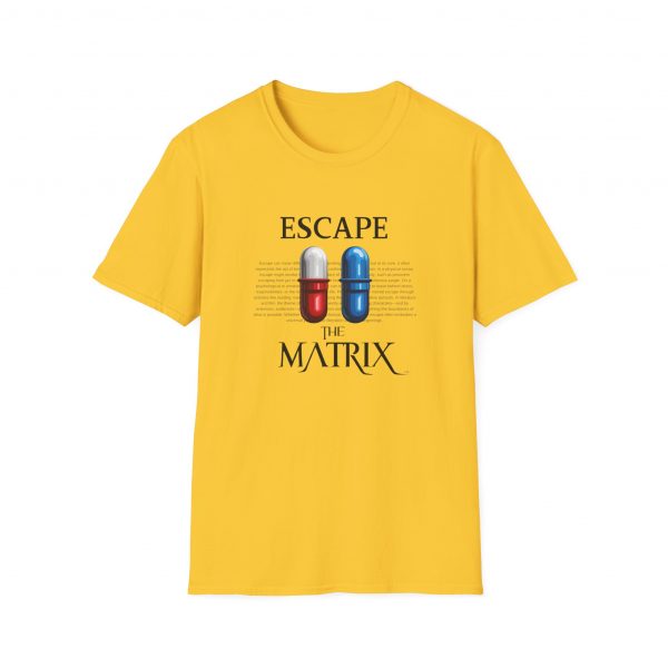 T-Shirt Cotone "Escape The Matrix" - immagine 13