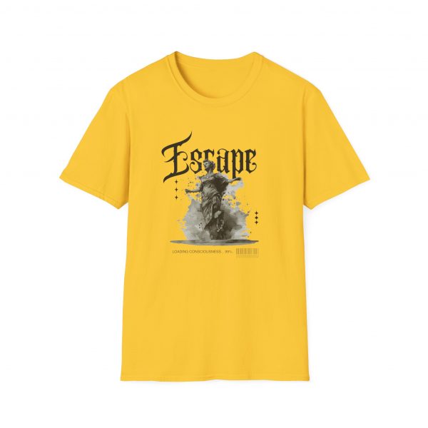 T-shirt cotone "Escape Loading consciousness 99%" - immagine 25