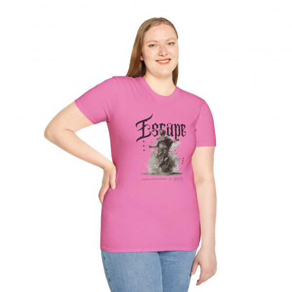 T-shirt cotone "Escape Loading consciousness 99%" - immagine 85