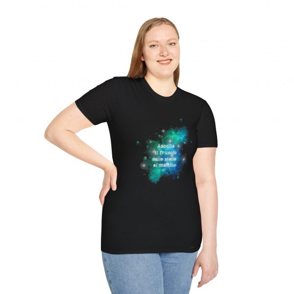 T-Shirt cotone "Ascolta il fruscio" Transurfing - immagine 6