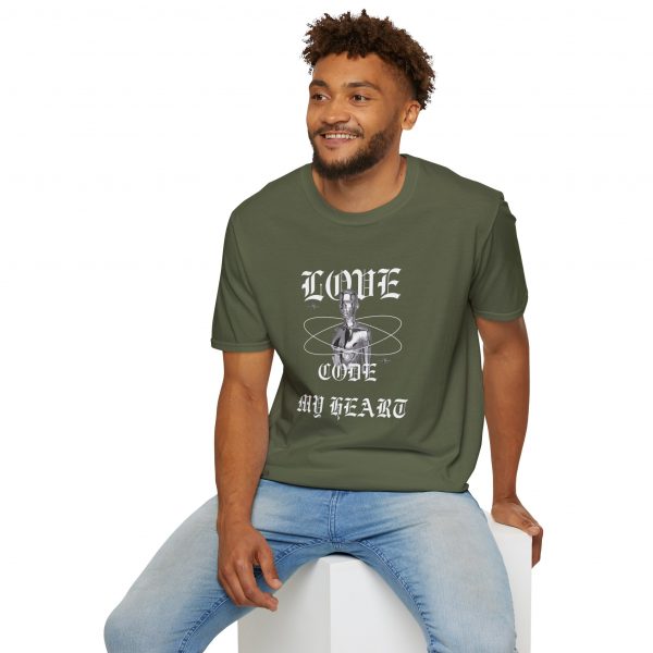 T-Shirt Cotone "Code My Heart " - immagine 32