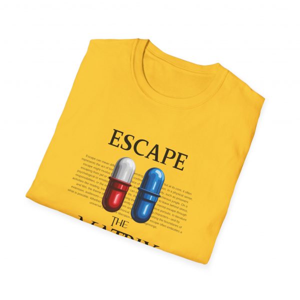 T-Shirt Cotone "Escape The Matrix" - immagine 16