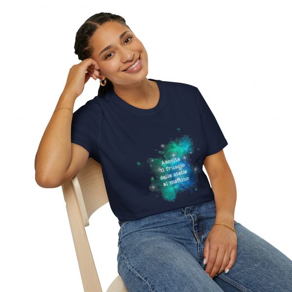 T-Shirt cotone "Ascolta il fruscio" Transurfing - immagine 63