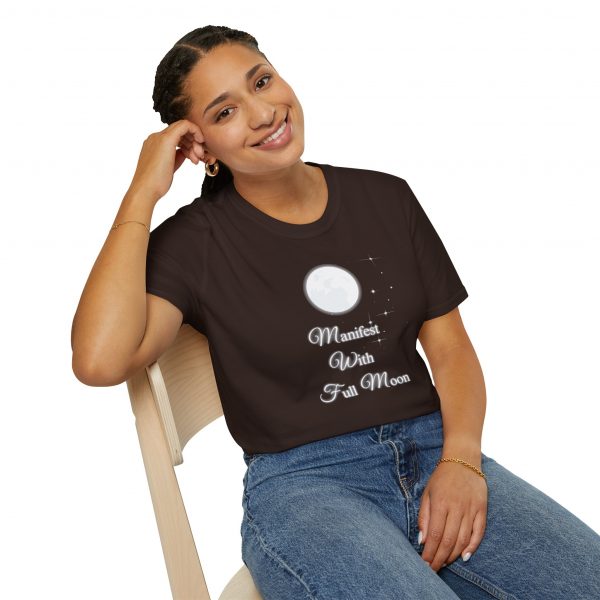 T-shirt Cotone "Manifest with full moon" - immagine 15