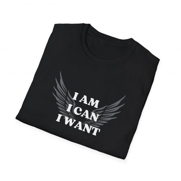 T-shirt Cotone "I am I can I want" - immagine 12
