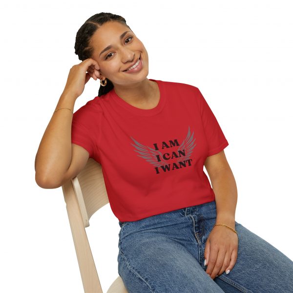 T-shirt Cotone "I am I can I want" - immagine 119