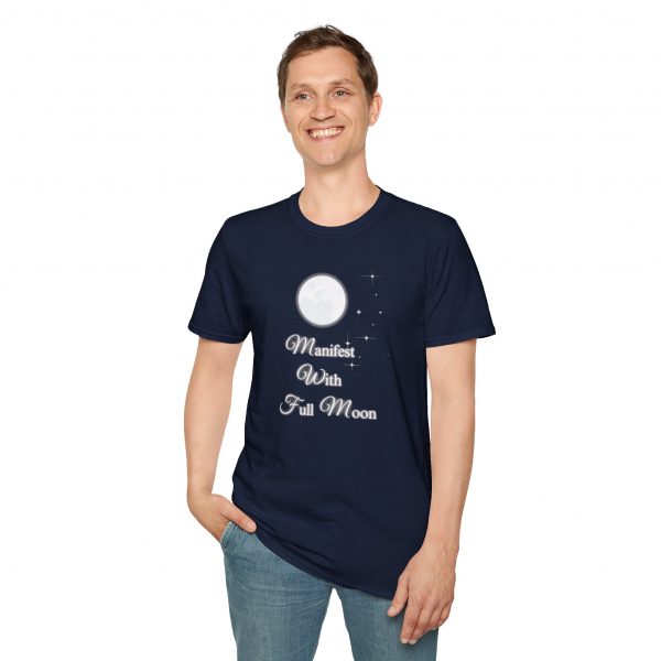 T-shirt Cotone "Manifest with full moon" - immagine 46