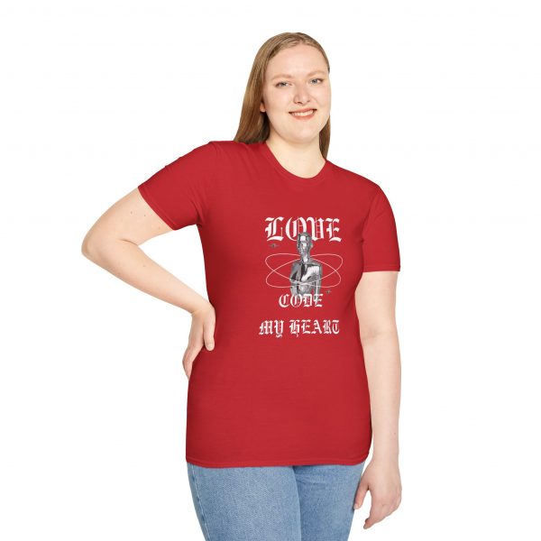 T-Shirt Cotone "Code My Heart " - immagine 93