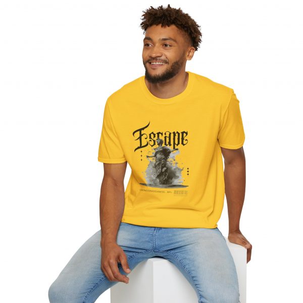 T-shirt cotone "Escape Loading consciousness 99%" - immagine 32