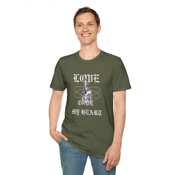 T-Shirt Cotone "Code My Heart " - immagine 30