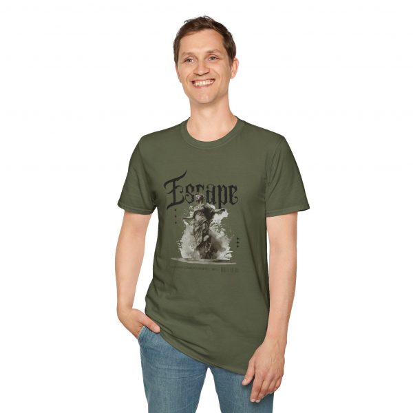 T-shirt cotone "Escape Loading consciousness 99%" - immagine 38