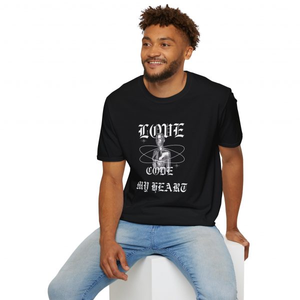 T-Shirt Cotone "Code My Heart " - immagine 8