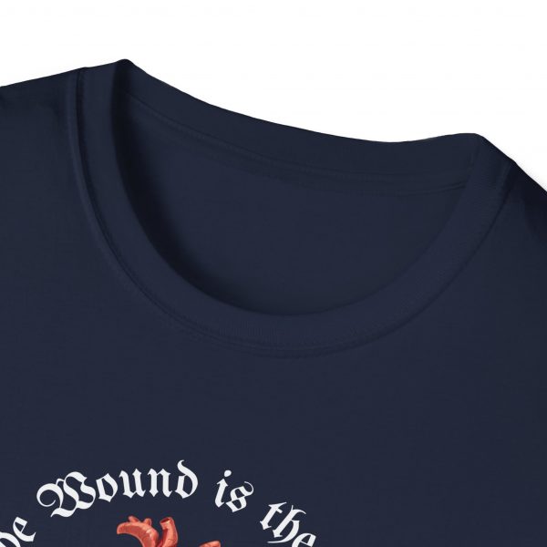 T-shirt Cotone "The wound is the place" Rumi - immagine 35