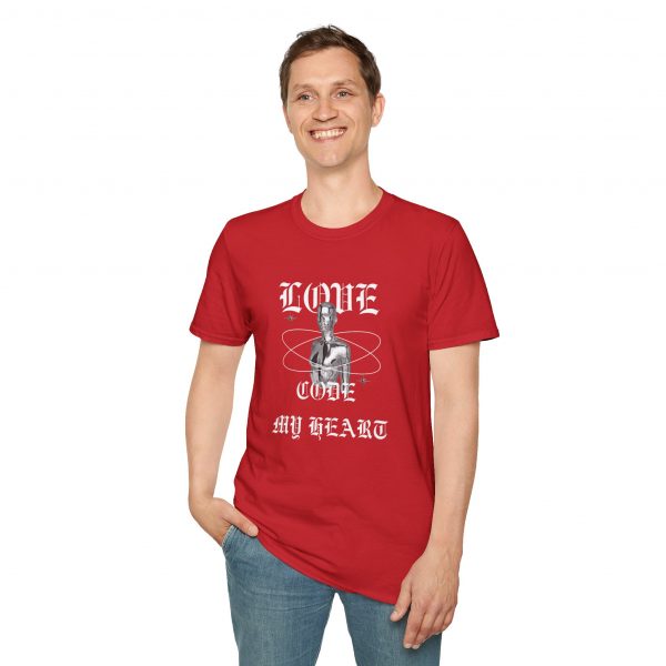 T-Shirt Cotone "Code My Heart " - immagine 94