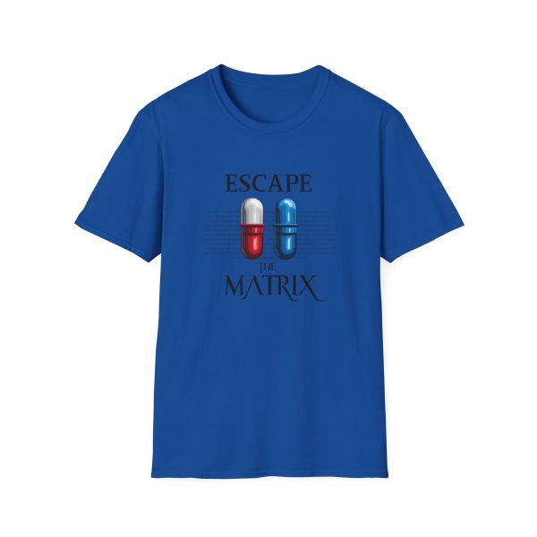 T-Shirt Cotone "Escape The Matrix" - immagine 37