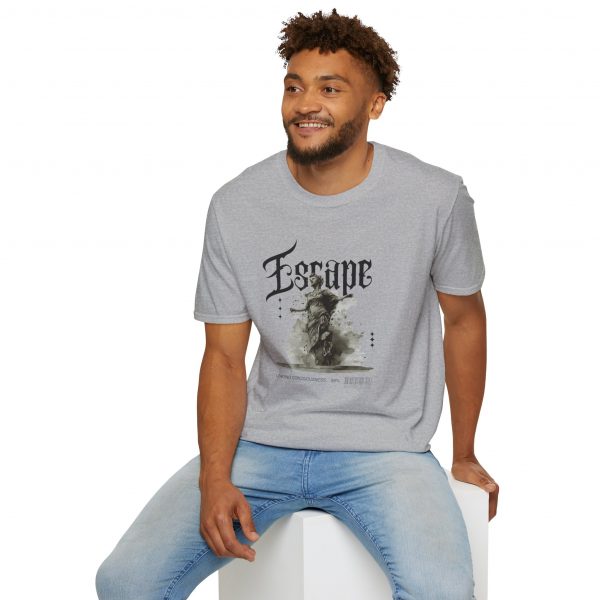 T-shirt cotone "Escape Loading consciousness 99%" - immagine 16