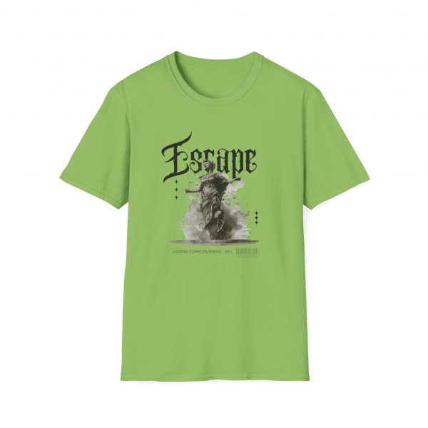 T-shirt cotone "Escape Loading consciousness 99%" - immagine 41