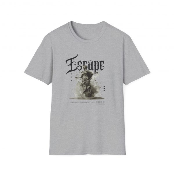 T-shirt cotone "Escape Loading consciousness 99%" - immagine 9