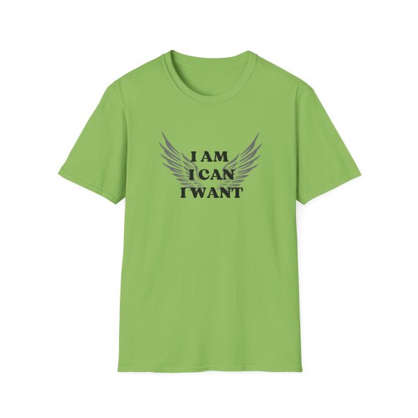 T-shirt Cotone "I am I can I want" - immagine 49