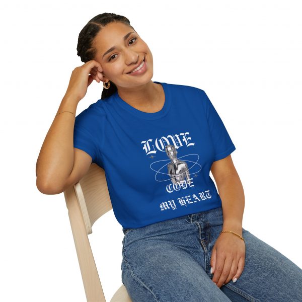 T-Shirt Cotone "Code My Heart " - immagine 63