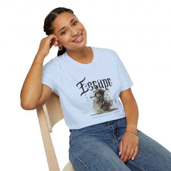 T-shirt cotone "Escape Loading consciousness 99%" - immagine 63