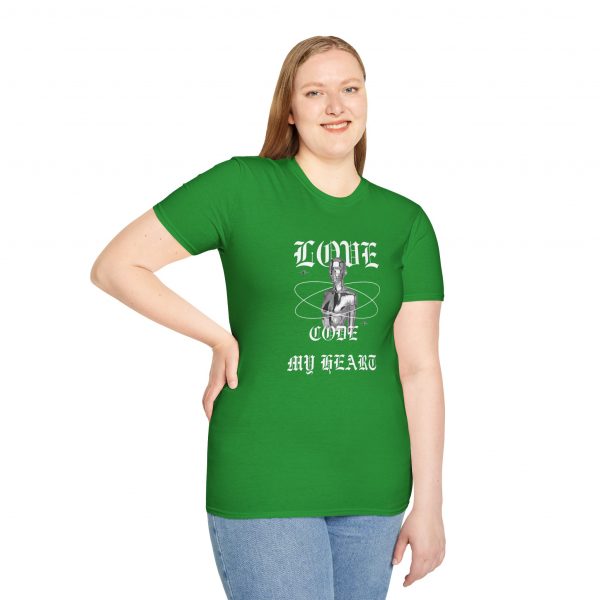 T-Shirt Cotone "Code My Heart " - immagine 45