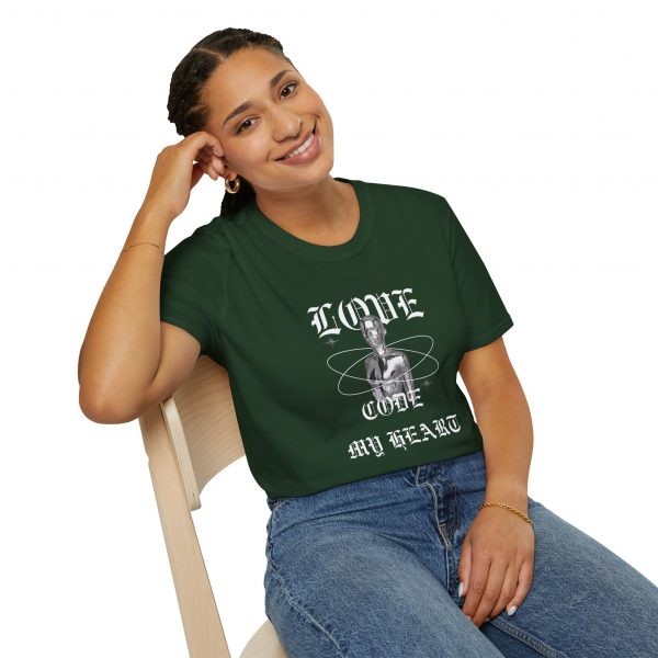 T-Shirt Cotone "Code My Heart " - immagine 39