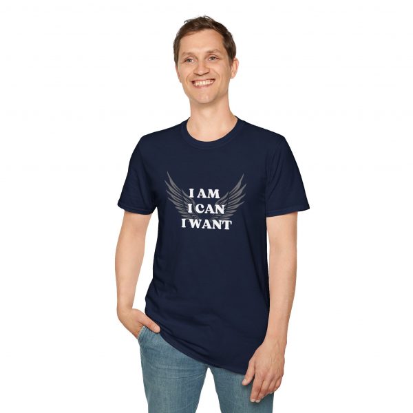 T-shirt Cotone "I am I can I want" - immagine 94