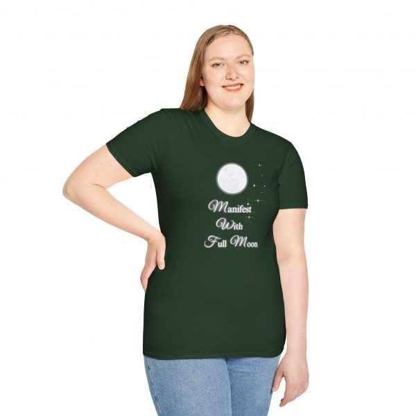 T-shirt Cotone "Manifest with full moon" - immagine 21