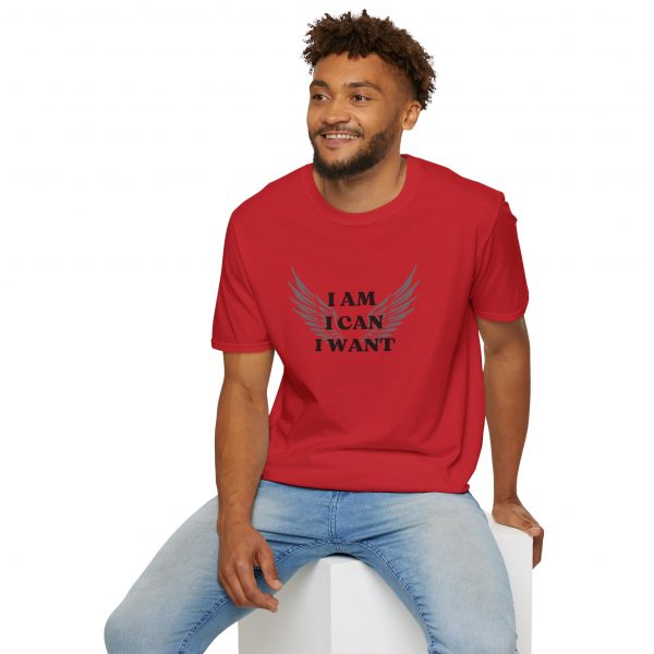 T-shirt Cotone "I am I can I want" - immagine 120