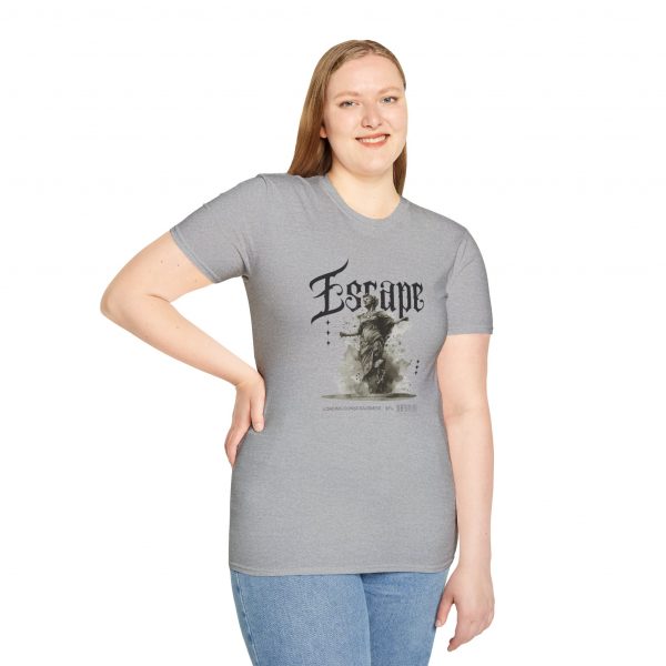 T-shirt cotone "Escape Loading consciousness 99%" - immagine 13