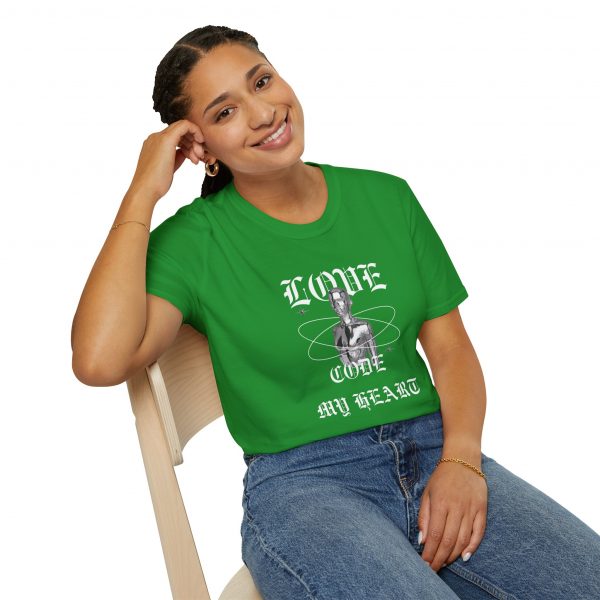 T-Shirt Cotone "Code My Heart " - immagine 47