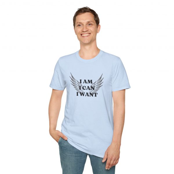T-shirt Cotone "I am I can I want" - immagine 70