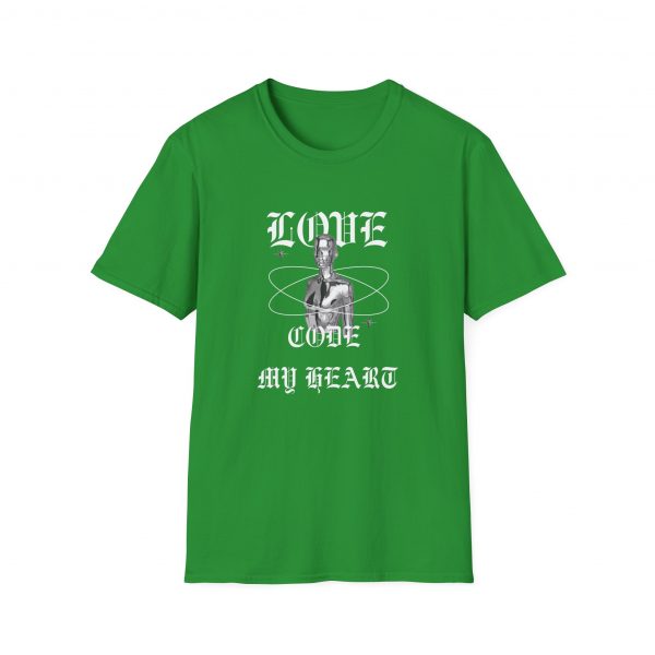 T-Shirt Cotone "Code My Heart " - immagine 41
