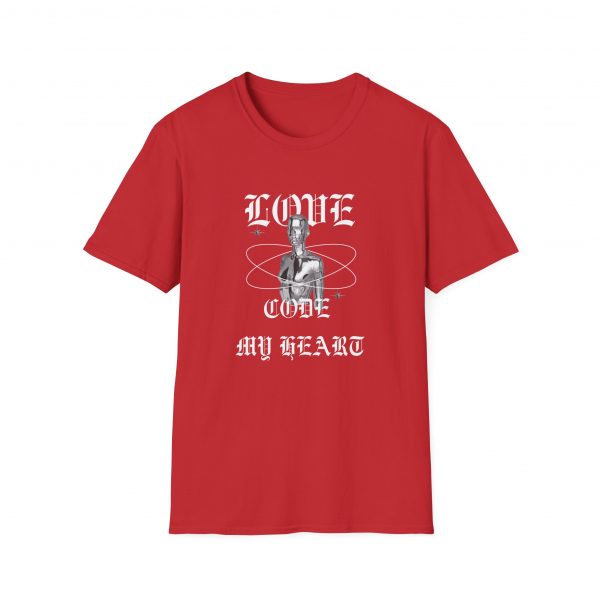 T-Shirt Cotone "Code My Heart " - immagine 89