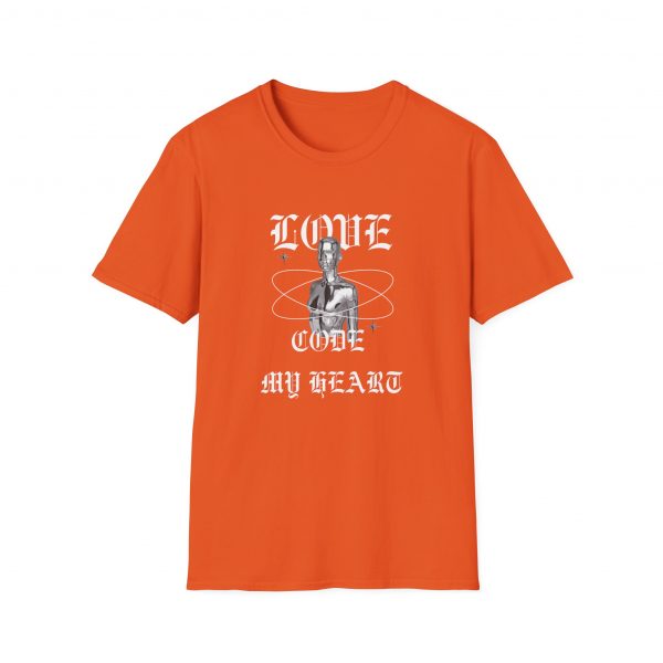 T-Shirt Cotone "Code My Heart " - immagine 9