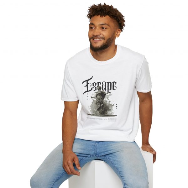 T-shirt cotone "Escape Loading consciousness 99%" - immagine 8
