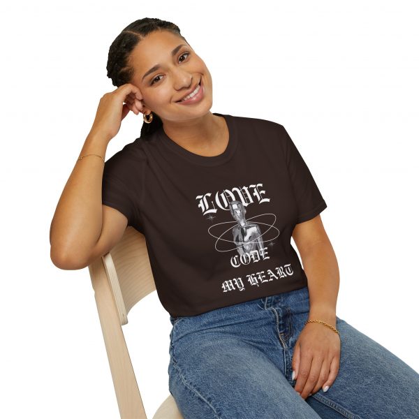T-Shirt Cotone "Code My Heart " - immagine 23