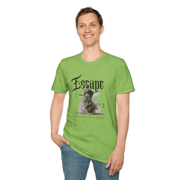 T-shirt cotone "Escape Loading consciousness 99%" - immagine 46