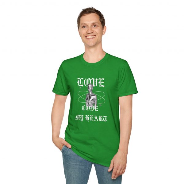 T-Shirt Cotone "Code My Heart " - immagine 46