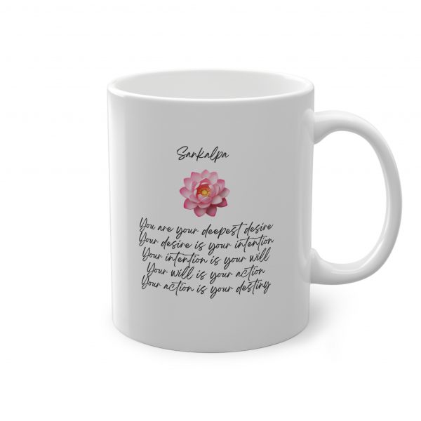 Tazza "Sankalpa" Meditazione Sanscrito
