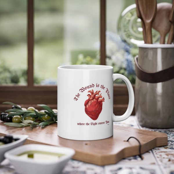 Tazza "The wound is the place" Rumi - immagine 5